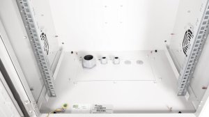 Equip Safe Outdoor 19' Cabinet, 12U, 600X450MM, RAL7035 Grey