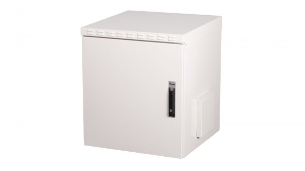 Equip Safe Outdoor 19' Cabinet, 12U, 600X600MM, RAL7035 Grey