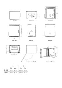 Equip Safe Outdoor 19' Cabinet, 16U, 600X450MM, RAL7035 Grey