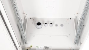 Equip Safe Outdoor 19' Cabinet, 20U, 600X450MM, RAL7035 Grey