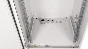 Equip Safe Outdoor 19' Cabinet, 20U, 600X600MM, RAL7035 Grey