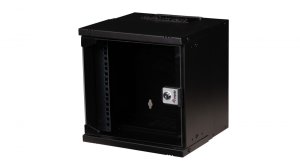 Equip EWM-06-3030-B rack cabinet 6U Wall mounted rack Black