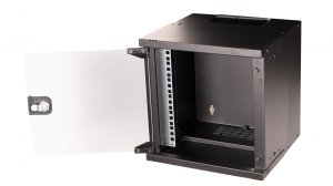 Equip EWM-06-3030-B rack cabinet 6U Wall mounted rack Black