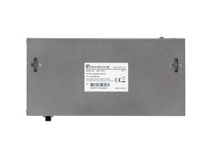 LevelOne 10-Port Gigabit PoE Switch, 802.3af/at PoE, 8 PoE Outputs, 120W Power Budget, 1 x Gigabit SFP, 1 x Gigabit RJ45 Uplink