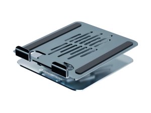 Conceptronic THANA09G Foldable Swivel Tablet Stand, 360° Rotating Base, Adjustable Height