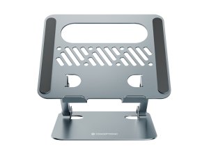 Conceptronic THANA10G Foldable Laptop Stand, Adjustable Height