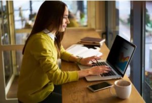 3M BP145W1B display privacy filter 36.8 cm (14.5") Laptop Frameless display privacy filter