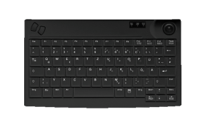 Contour Design Active Key Contour Industrial Keyboard Trackball Mini Wired Black UK 440