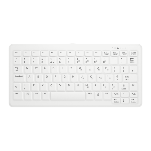 Contour Design Active Key Contour ClassicClean Medical Keyboard Removable Cover Mini Wireless White UK C4110