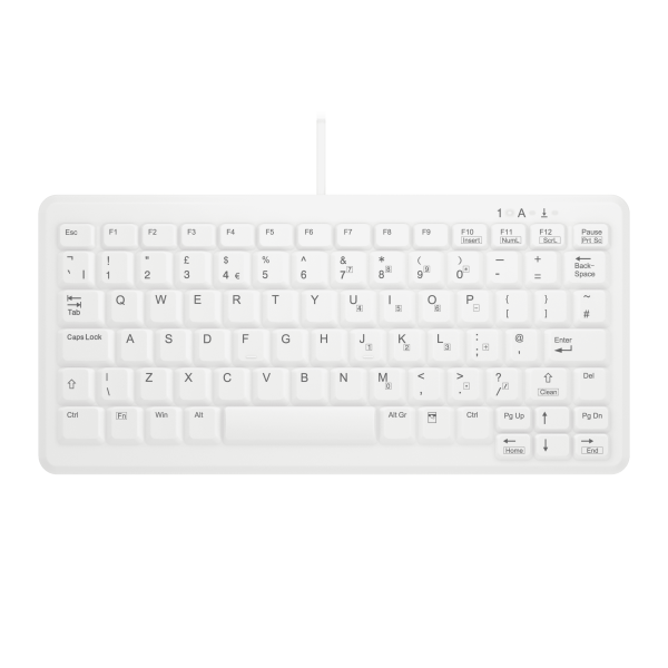Contour Design Active Key Contour ClassicClean Medical Keyboard Removable Cover Mini Wired White UK C4110