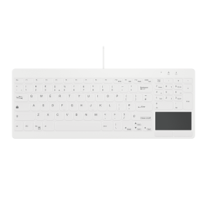 Contour Design Active Key Contour QuickClean Medical Keyboard IP68 Touchpad Compact Wired White UK C7412