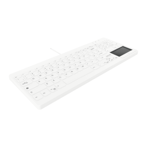 Contour Design Active Key Contour QuickClean Medical Keyboard IP68 Touchpad Compact Wired White UK C7412