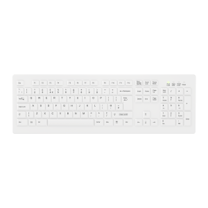 Contour Design Active Key Contour ClassicClean Medical Keyboard Removable Cover Full-Size Wireless White UK C8100