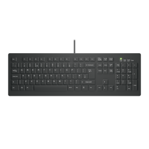 Contour Design Active Key Contour ClassicClean Medical Keyboard IP68 Full-Size Wired Black UK C8100