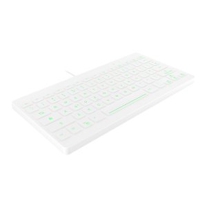 Contour Design Active Key Contour QuickClean Medical Keyboard IP68 Backlit Mini Wired White UK CB4112