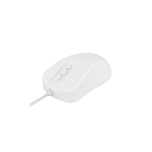 Contour Design Active Key Contour ClassicClean Medical Mouse IP68 5-Button Wired White PMH1