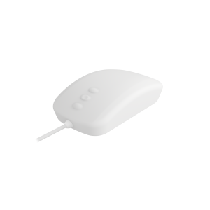 Contour Design Active Key Contour QuickClean Medical Mouse IP68 5-Button Wired White PMH3