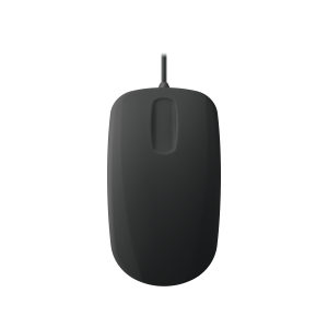 Contour Design Active Key Contour QuickClean Medical Mouse IP68 Scroll Sensor Wired Black PMH3