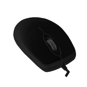 Contour Design Active Key Contour Washable Mouse IP68 Scroll Wheel Wired Black PMJ1