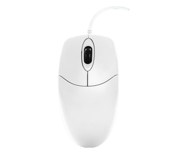 Contour Design Active Key Contour Washable Mouse IP68 Scroll Wheel Wired White PMJ1