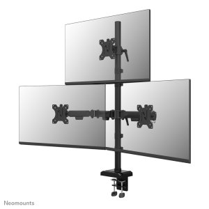 Neomounts DS60-600BL2-1 Triple monitor arm 10-32″