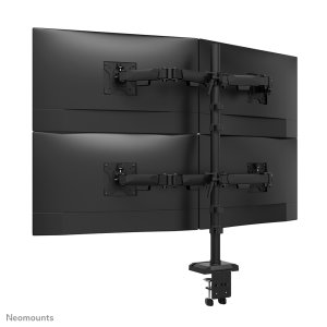 Neomounts DS60-600BL2-2 Quadruple monitor arm 10-32"