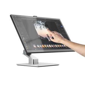 ALOGIC Clarity Fold Touch computer monitor 68.6 cm (27") 3840 x 2160 pixels 4K Ultra HD Touchscreen Black, Silver