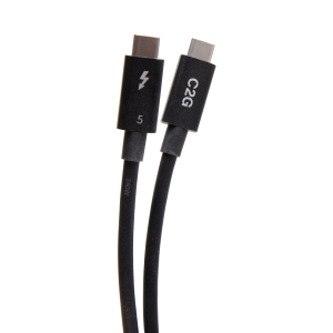 C2G 1.6ft (.5m) ThunderboltTM 5 USB-C® Cable (80Gbps)