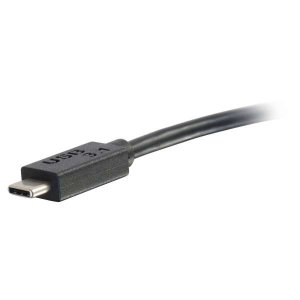 C2G USB-C® to DisplayPortTM Adapter Converter - 4K 30Hz - Black