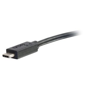 C2G USB-C® to DisplayPortTM Adapter Converter - 4K 30Hz - Black