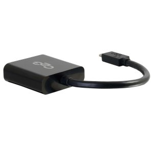 C2G USB-C® to DisplayPortTM Adapter Converter - 4K 30Hz - Black