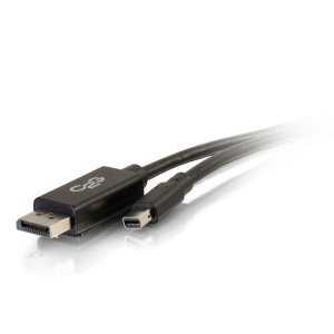 C2G 54301 DisplayPort cable 1.83 m Mini DisplayPort Black
