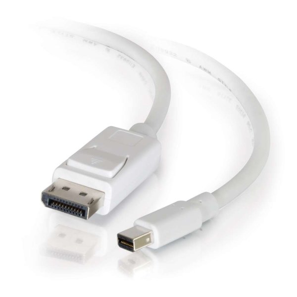 C2G 6ft (1.8m) Mini DisplayPortTM to DisplayPortTM Adapter Cable 4K 30Hz - Black
