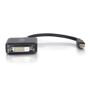 C2G 54311 video cable adapter 0.2 m Mini DisplayPort DVI-D Black