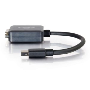 C2G 8in Mini DisplayPortTM Male to Single Link DVI-D Female Adapter Converter - Black