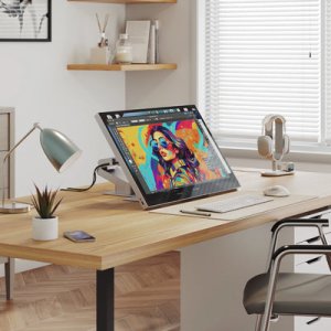 ALOGIC 32A4KPDTMSGR computer monitor 81.3 cm (32") 3840 x 2160 pixels 4K Ultra HD LED Touchscreen Multi-user Grey