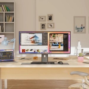 ALOGIC 40C5KPD computer monitor 101.6 cm (40") 5120 x 2160 pixels 5K Ultra HD LED Silver