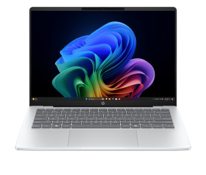 HP OmniBook 5 Next Gen AI 14-he0002na Copilot+ PC Snapdragon X1P-42-100 Laptop 35.6 cm (14″) 2K 32 GB LPDDR5x-SDRAM 1 TB SSD Wi-Fi 6E (802.11ax) Windows 11 Home Silver