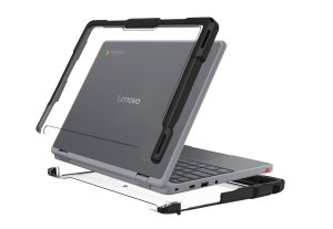Techair TACHS031 Protective Hard Shell case for Lenovo 500e 5th Gen, 11.6-12.2 black/clear