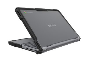 Techair TACHS031 Protective Hard Shell case for Lenovo 500e 5th Gen, 11.6-12.2 black/clear