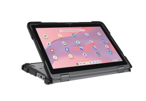 Techair TACHS031 Protective Hard Shell case for Lenovo 500e 5th Gen, 11.6-12.2 black/clear