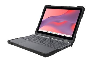 Techair TACHS031 Protective Hard Shell case for Lenovo 500e 5th Gen, 11.6-12.2 black/clear