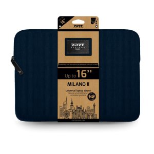 PORT Designs Milano II Eco Sleeve 40.6 cm (16") Sleeve case Blue, Navy