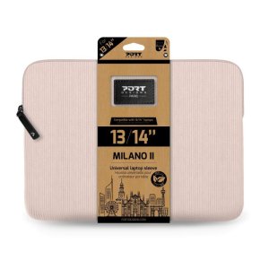 PORT Designs Milano II Eco Sleeve 35.6 cm (14") Sleeve case Pink