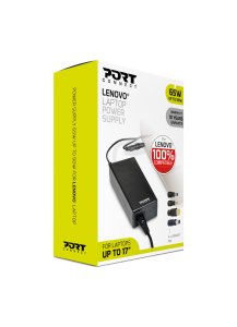 Port Designs 900093-LE power adapter/inverter Indoor 90 W Black
