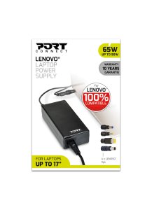Port Designs 900093-LE power adapter/inverter Indoor 90 W Black