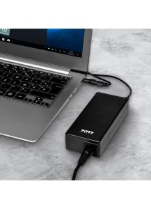 Port Designs 900093-LE power adapter/inverter Indoor 90 W Black