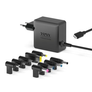 Port Designs 904065UWUK power adapter/inverter Indoor 65 W Black