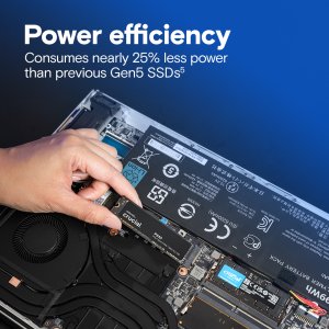 Crucial P510 2 TB M.2 PCI Express 5.0 NVMe TLC
