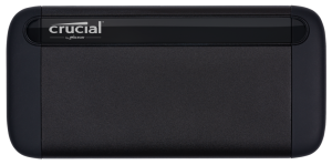 Crucial CT500X8SSD9 external solid state drive 500 GB USB Type-C 3.2 Gen 2 (3.1 Gen 2) Black